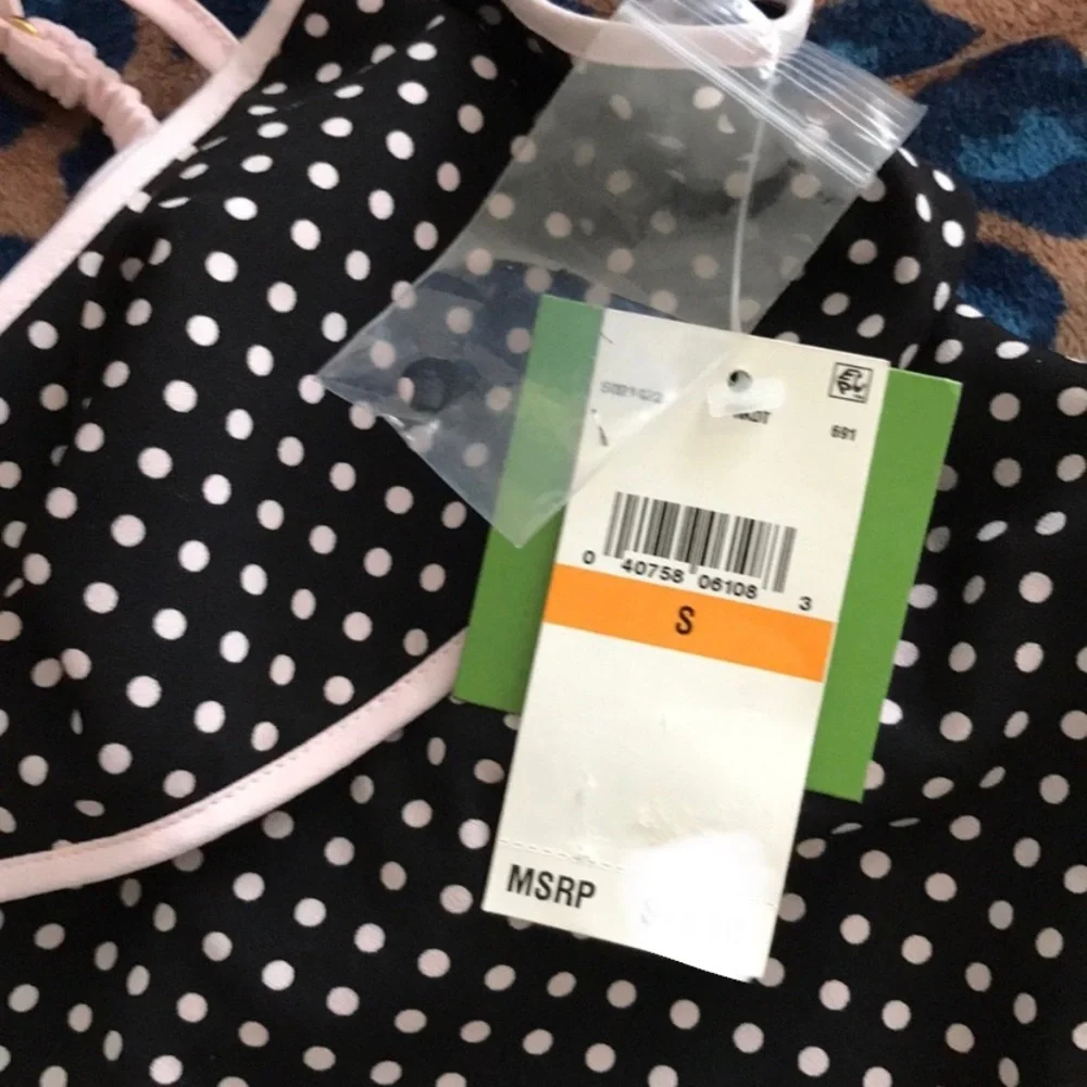 Kate Spade NY Polka Dot Chemise Slip Size S – NWT